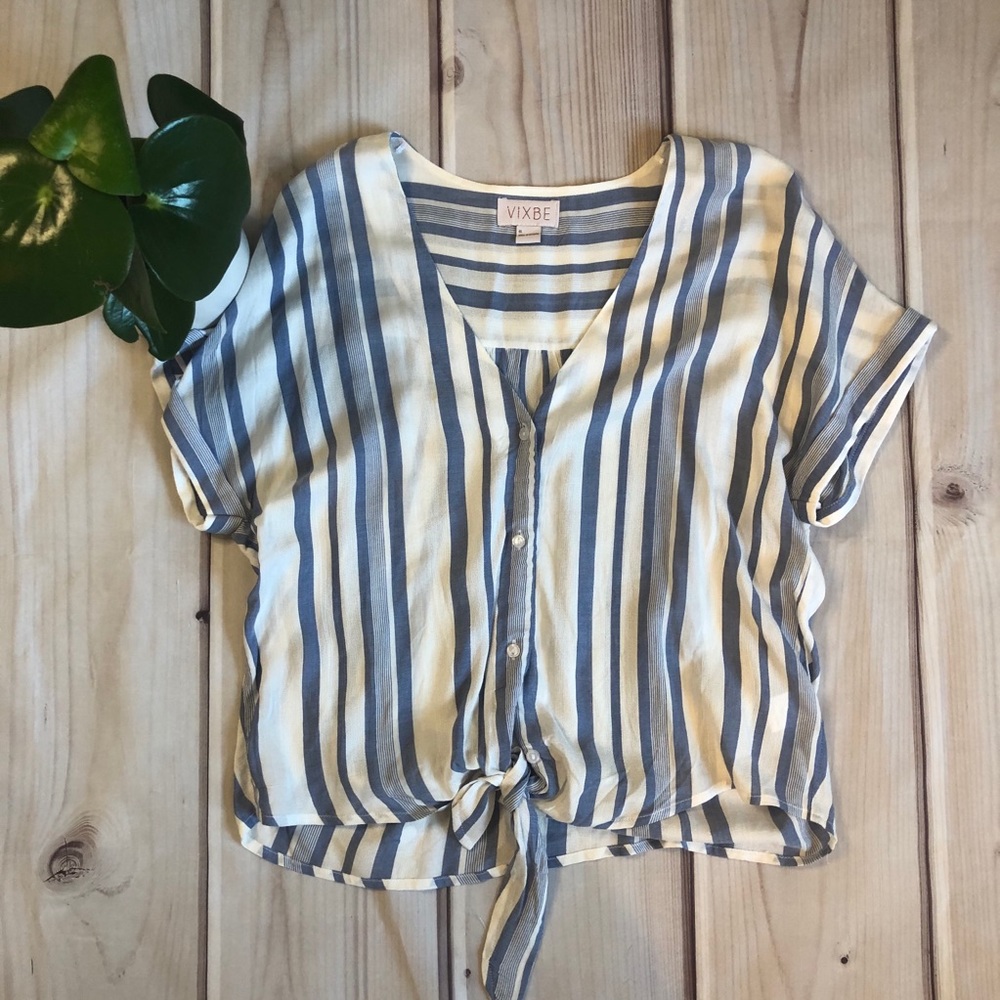 Vixbe striped blouse